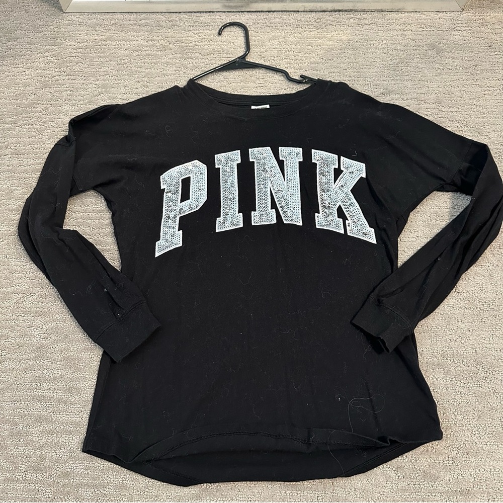 PINK long sleeve XS NEW